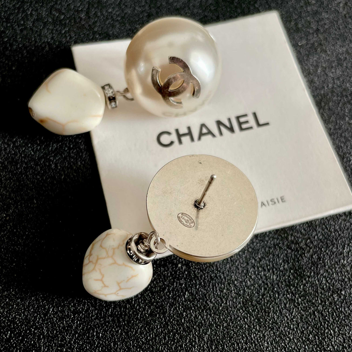 Martin Graham earrings in polished metal-tone – main product view