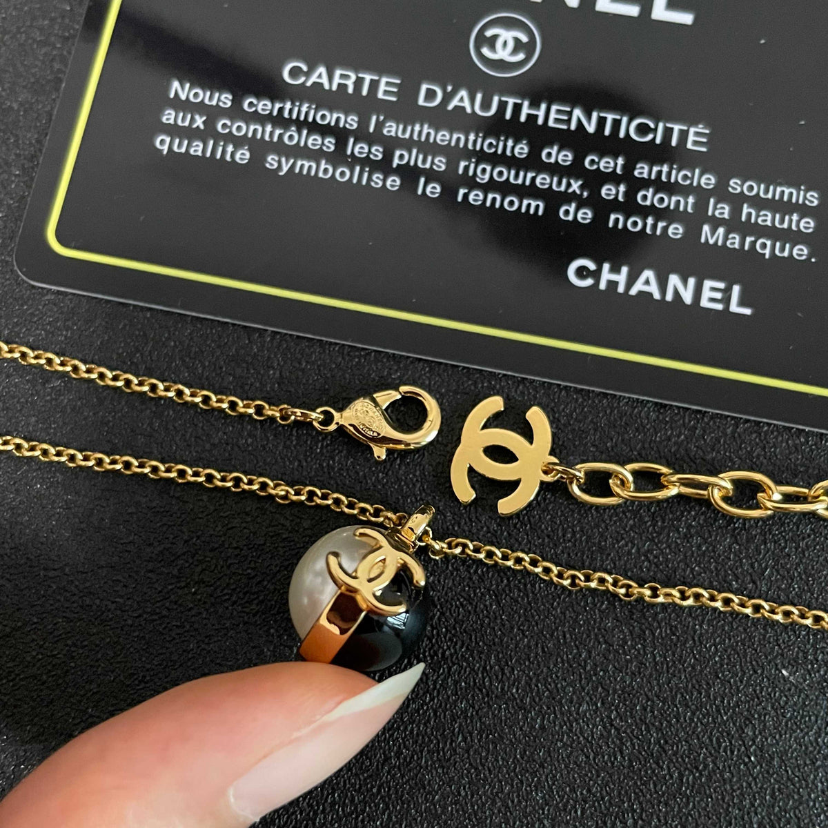 Martin Graham pendant necklace in polished metal-tone – main product view