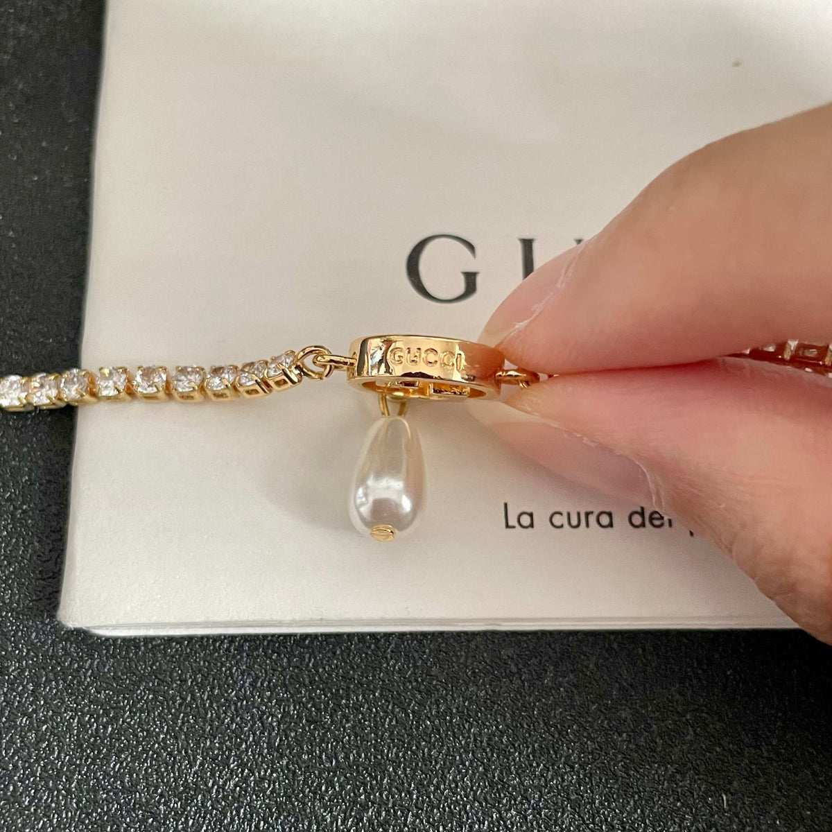 Martin Graham bracelet in polished metal-tone – main product view