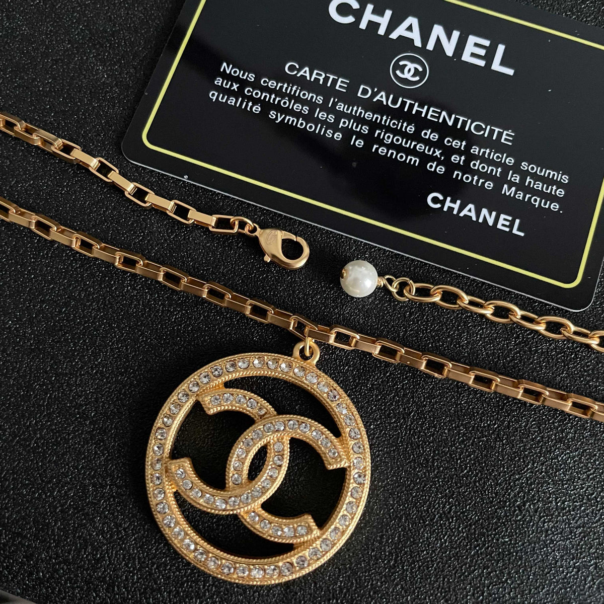Martin Graham pendant necklace in polished metal-tone – main product view