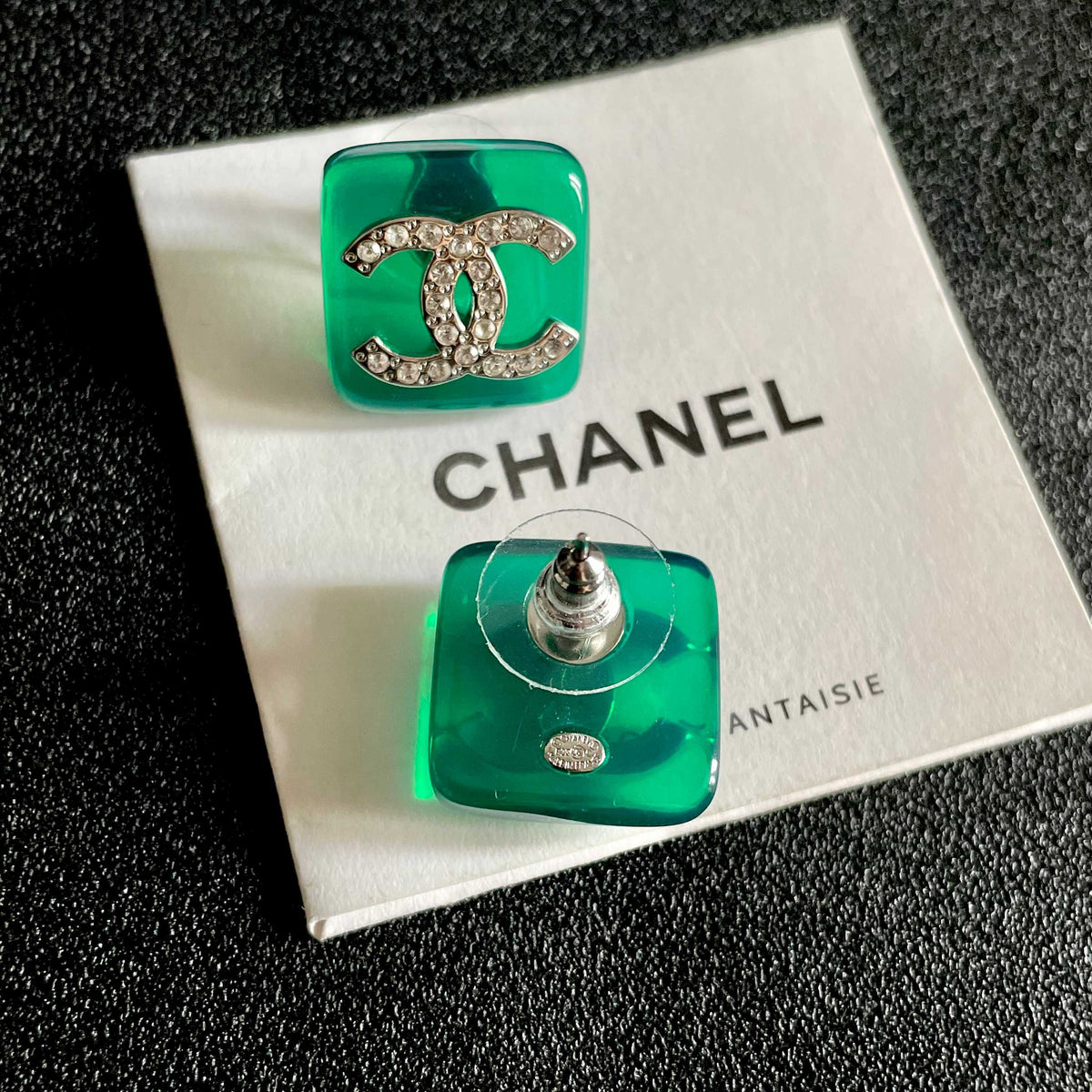 Martin Graham stud earrings in polished metal-tone – main product view
