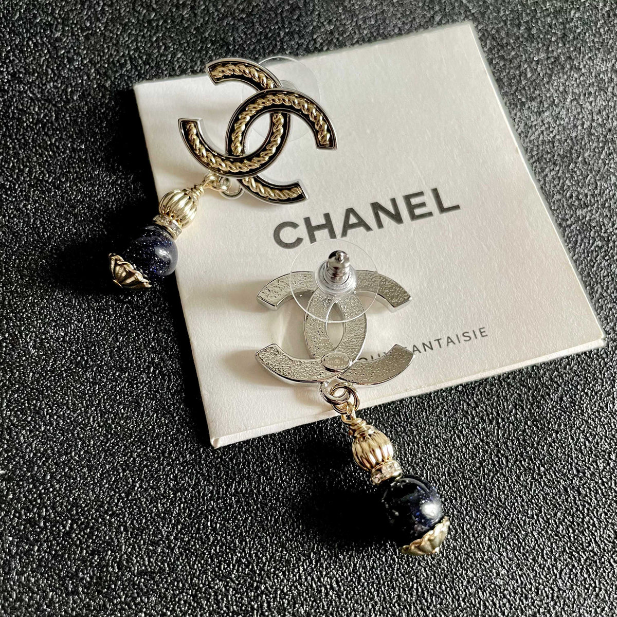 Martin Graham earrings in polished metal-tone – main product view