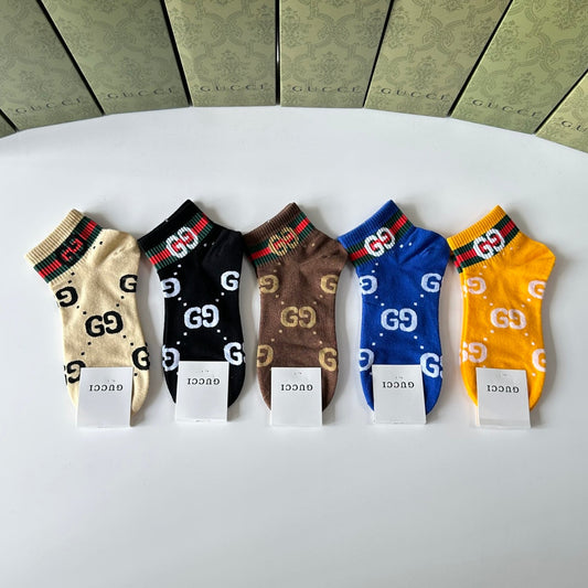 Gucci Short Socks - 5-Pair Pack