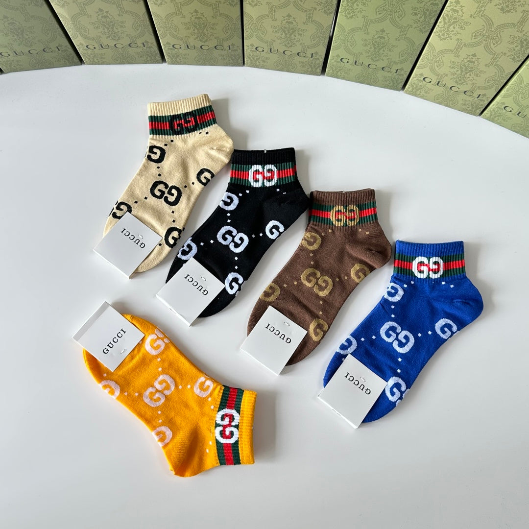 Gucci Short Socks - 5-Pair Pack