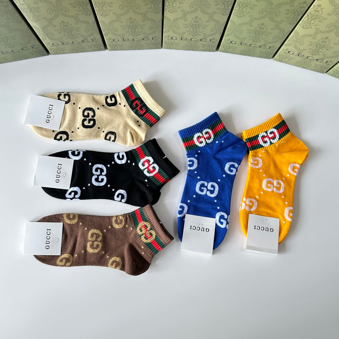 Gucci Short Socks - 5-Pair Pack