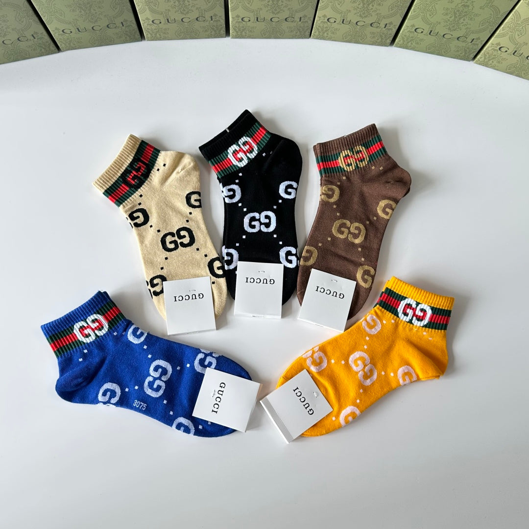 Gucci Short Socks - 5-Pair Pack