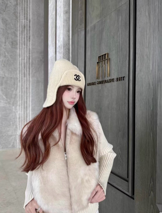 Chanel Knit Beanie - image 1