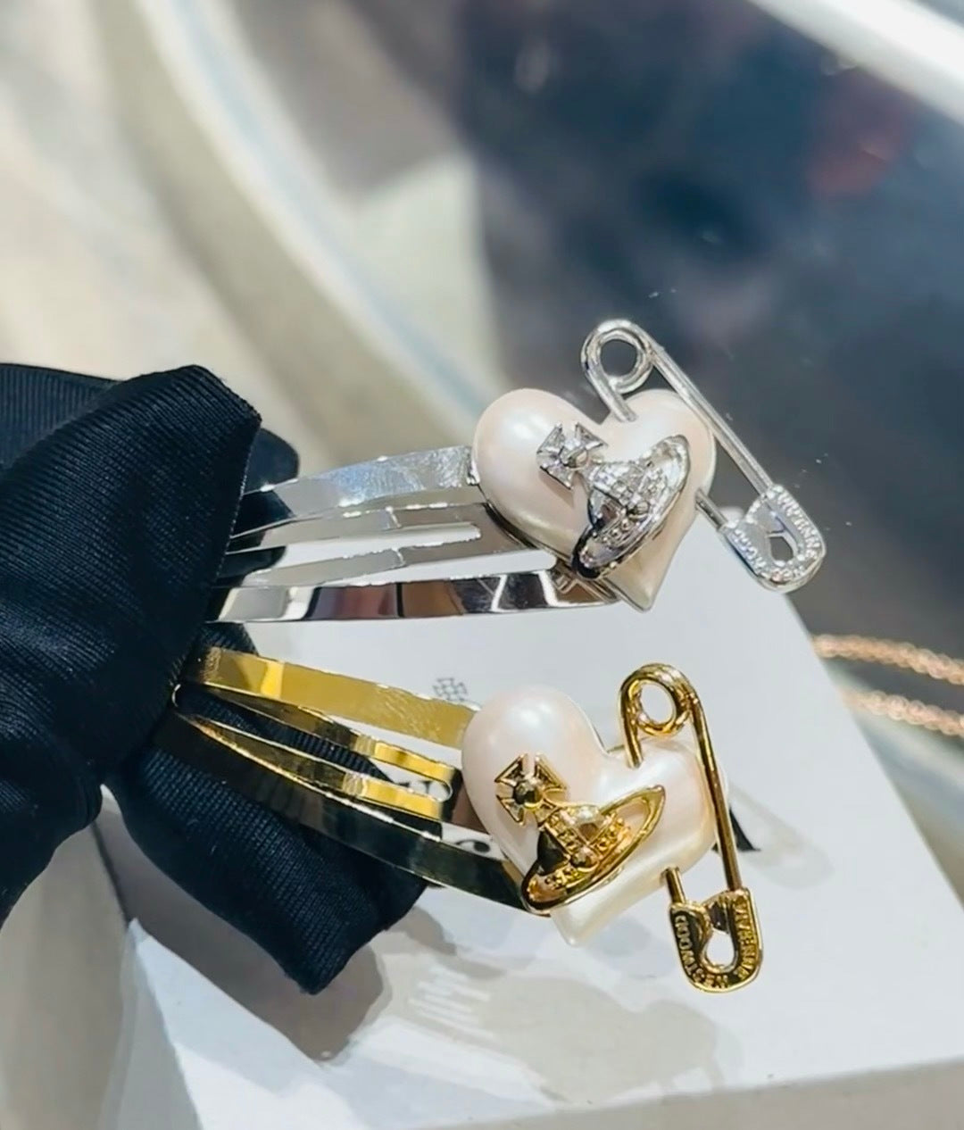 Martin Graham jewelry accessory in polished metal-tone – detail view