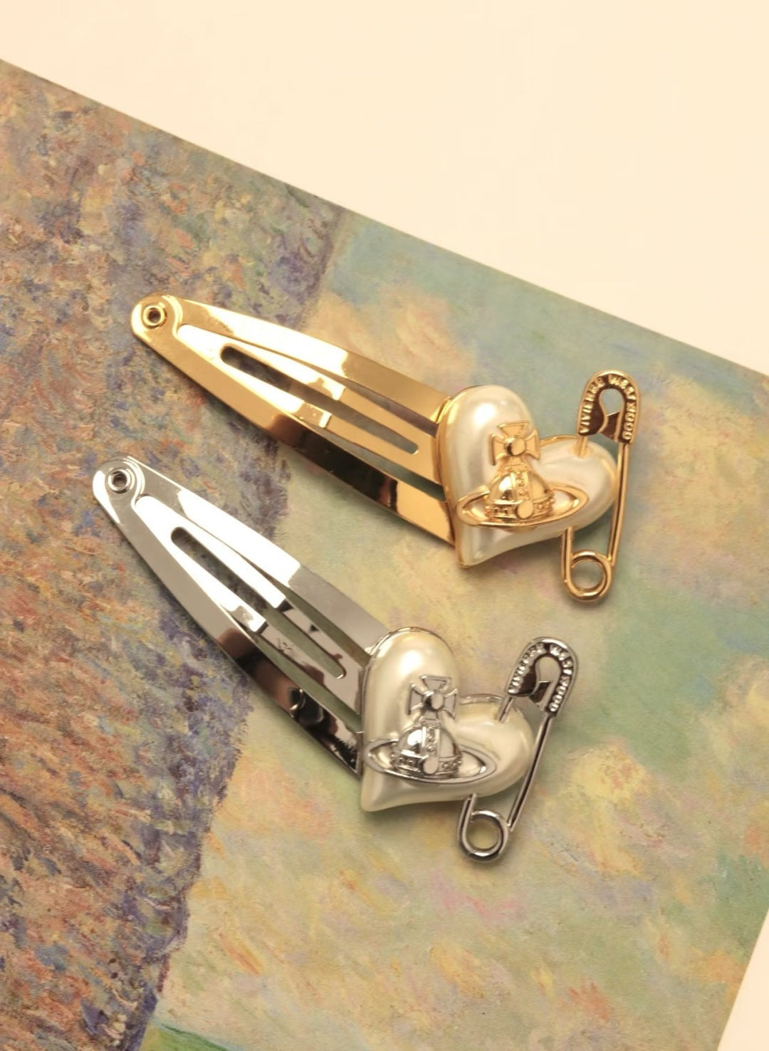 Martin Graham jewelry accessory in polished metal-tone – side detail