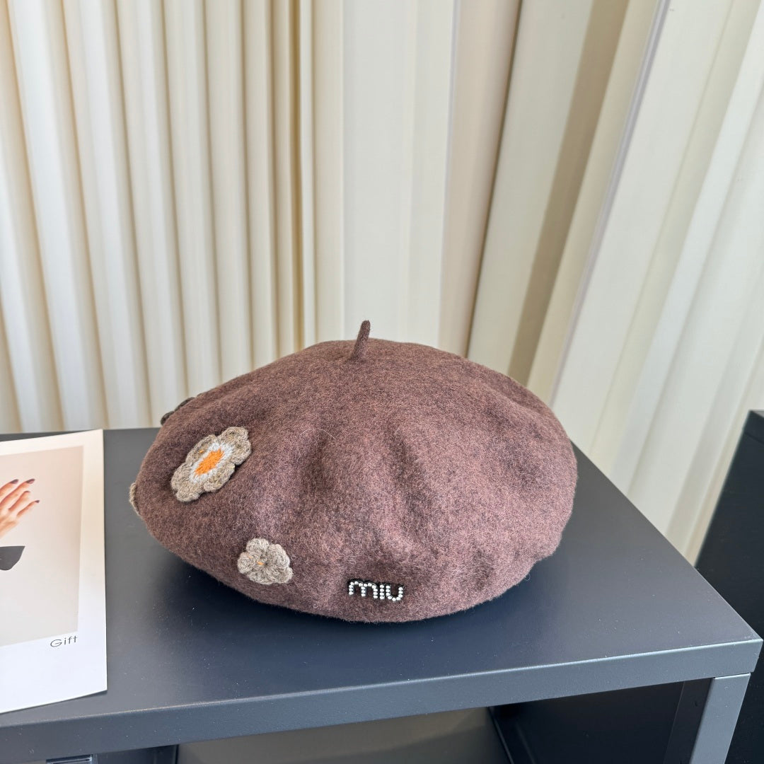 Miu Miu Cashmere Beret - image 1