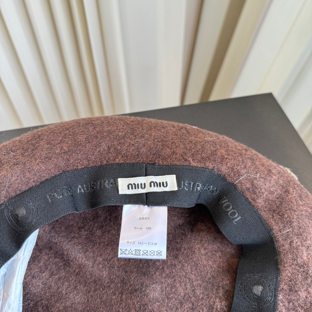 Miu Miu Cashmere Beret - image 6
