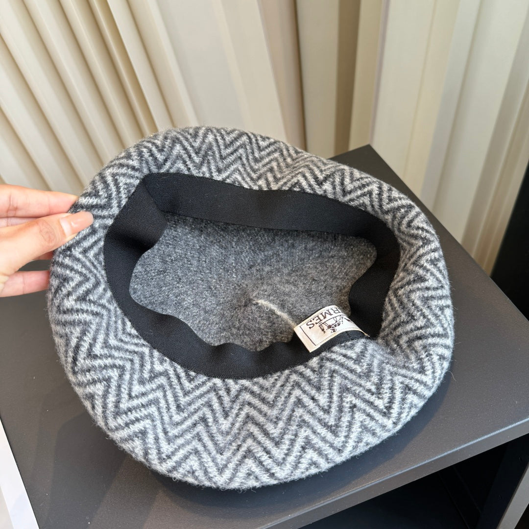 Hermes Cashmere Beret - image 7
