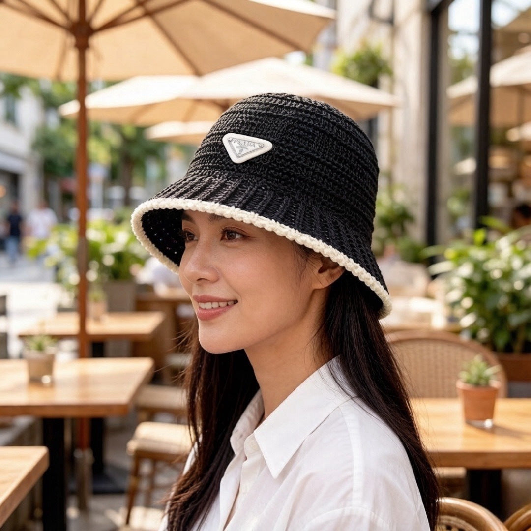 Prada Knit Bucket Hat - image 1