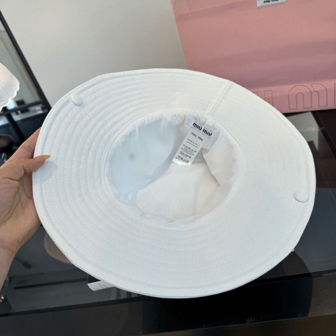 Miu Miu Denim Bucket Hat - image 8