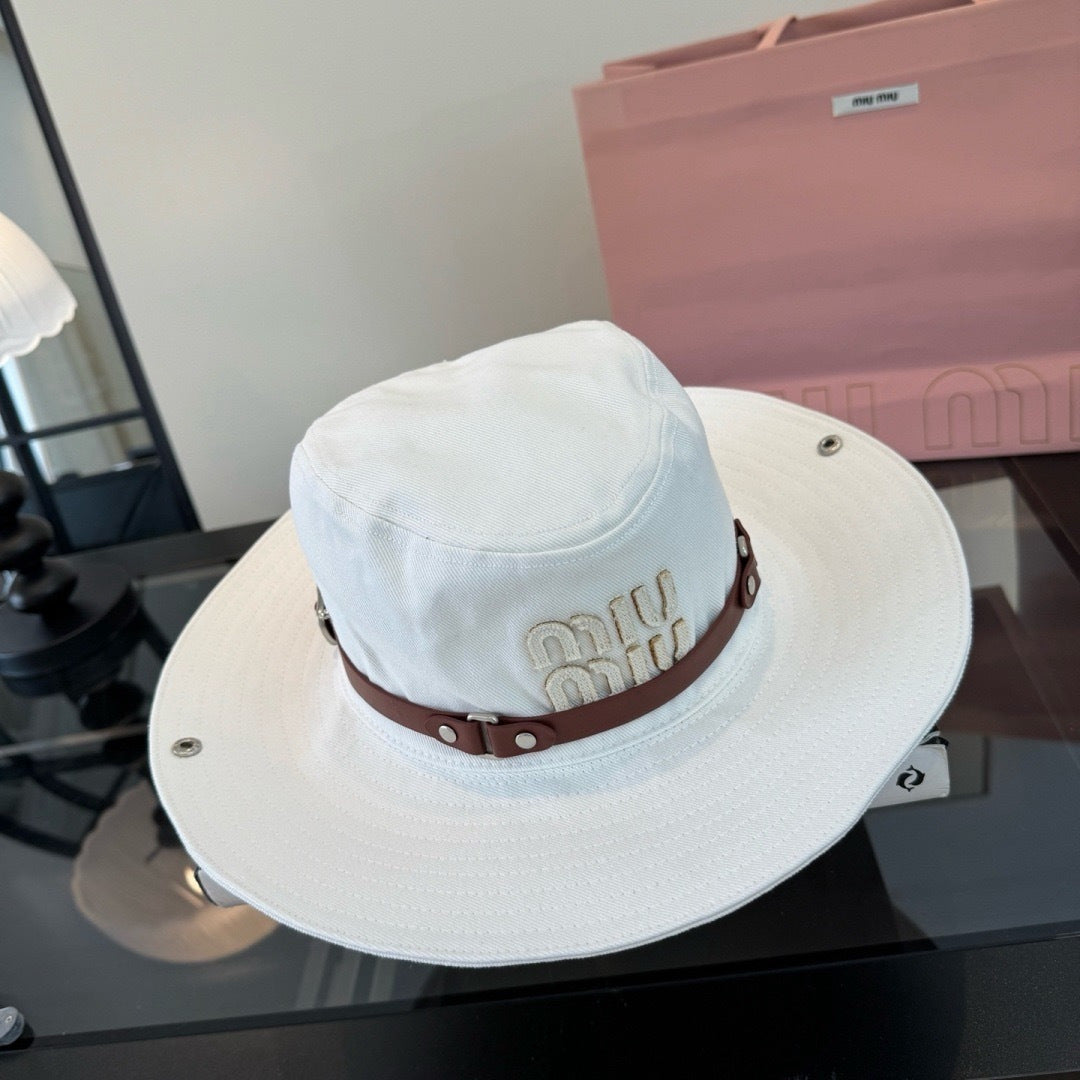 Miu Miu Denim Bucket Hat - image 3