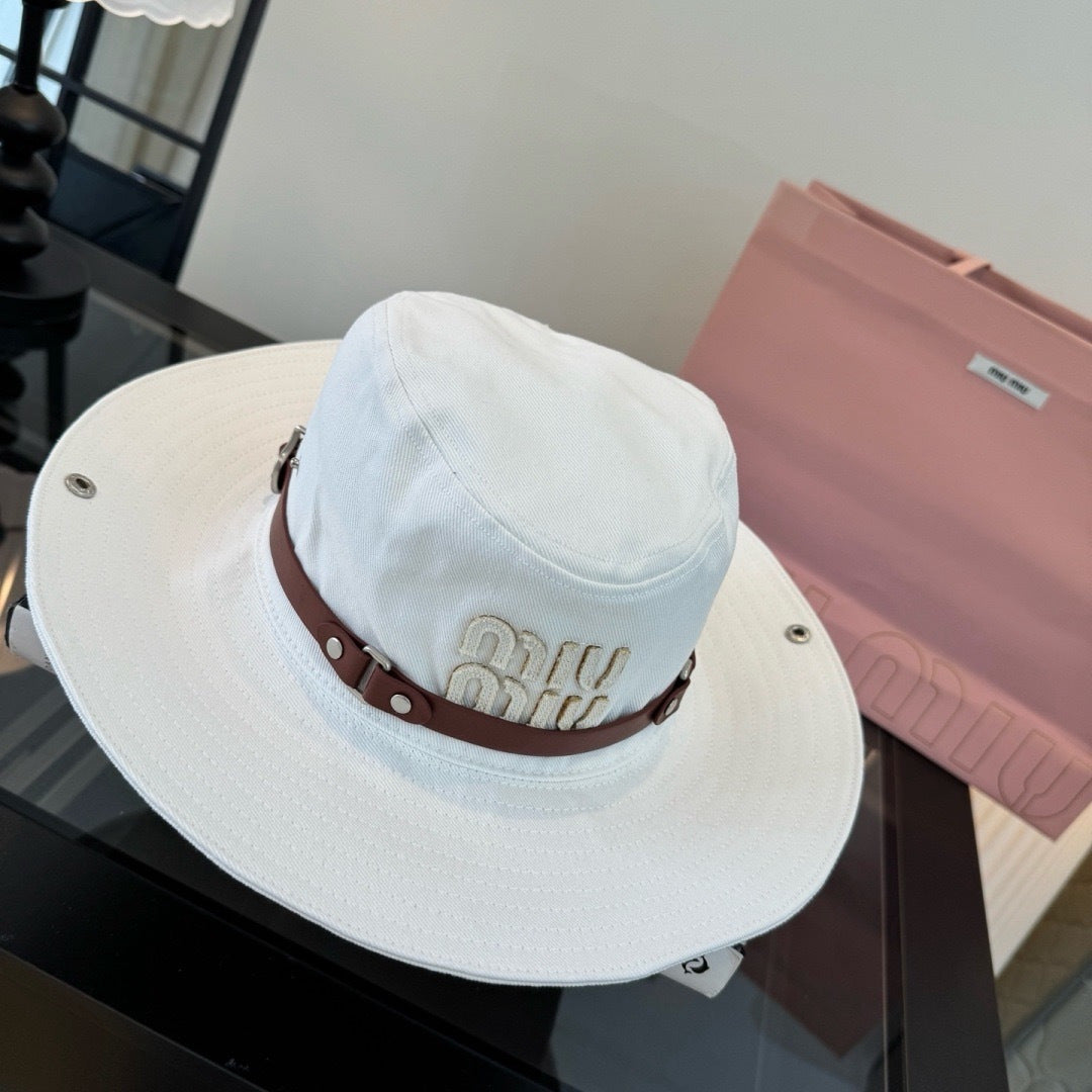Miu Miu Denim Bucket Hat - image 6