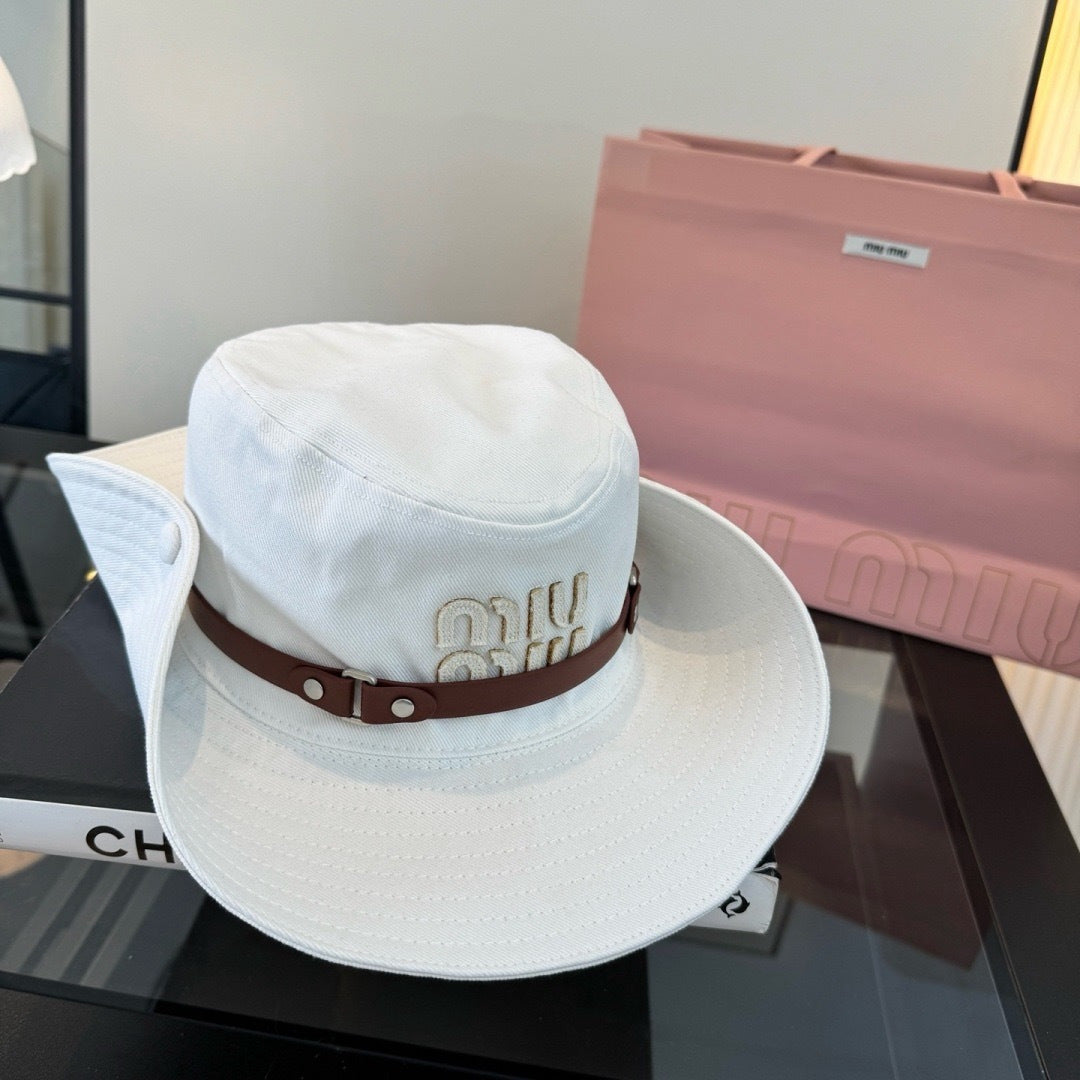 Miu Miu Denim Bucket Hat - image 4