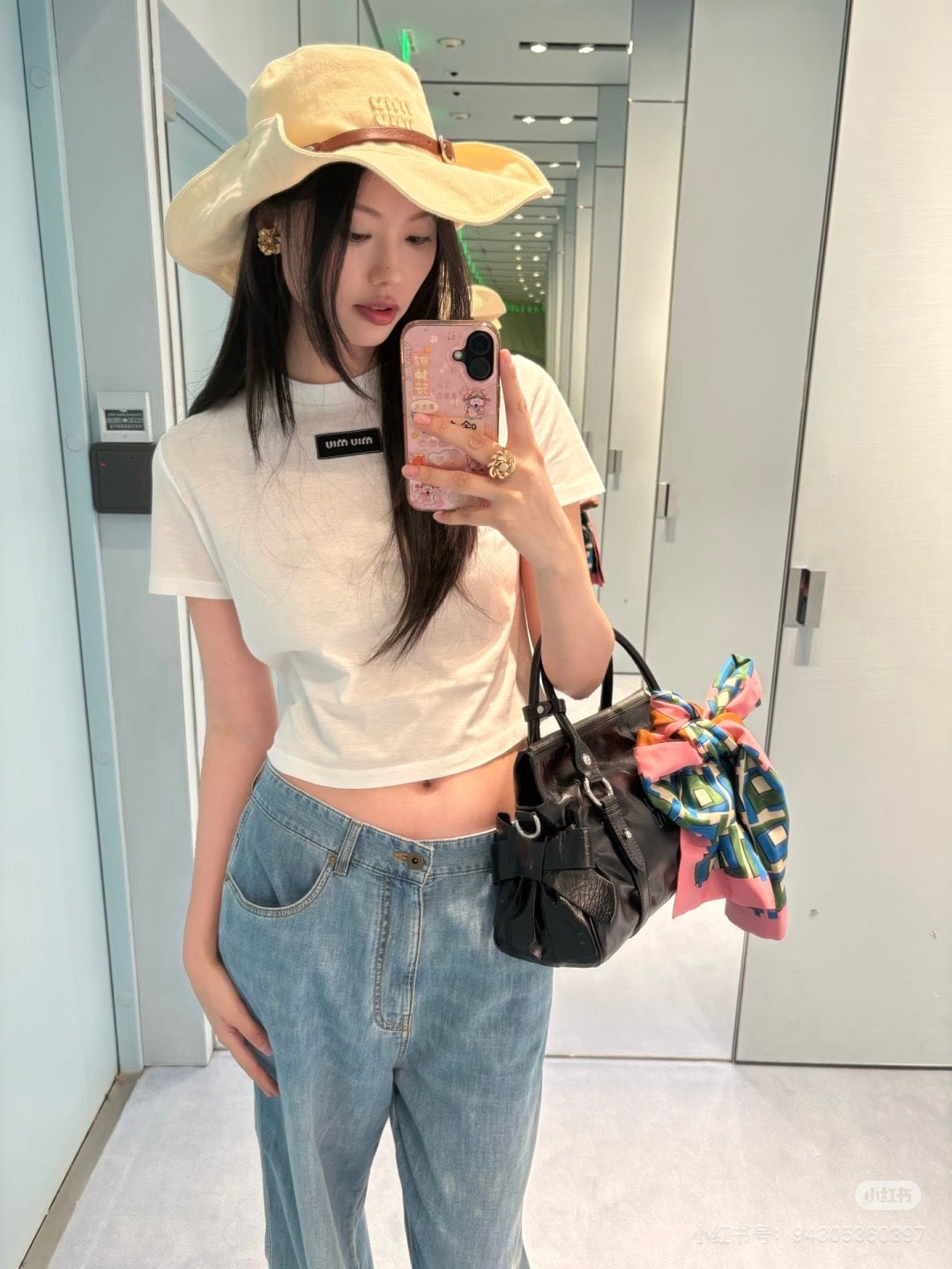 Miu Miu Denim Bucket Hat - image 2