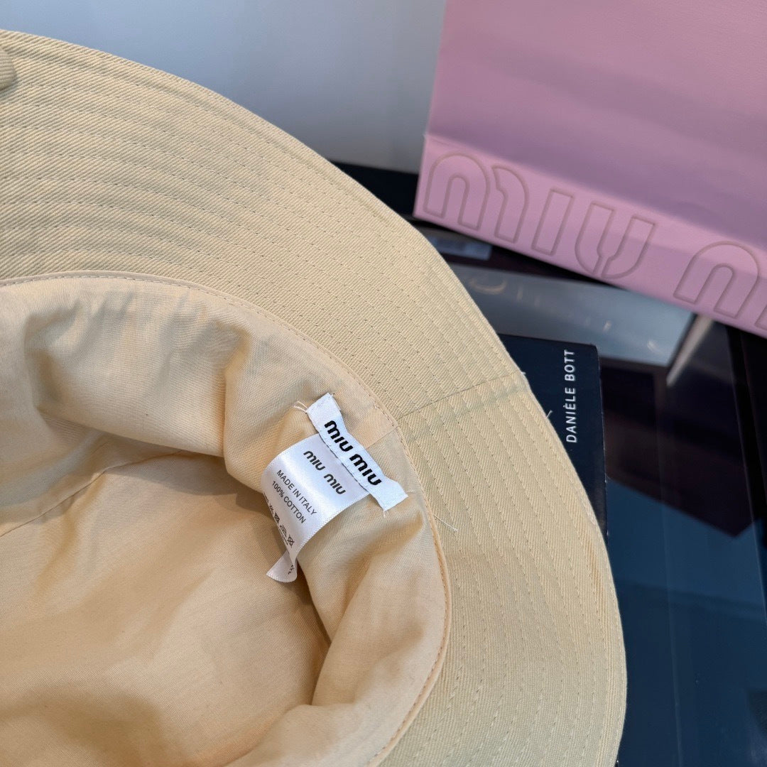 Miu Miu Denim Bucket Hat - image 9