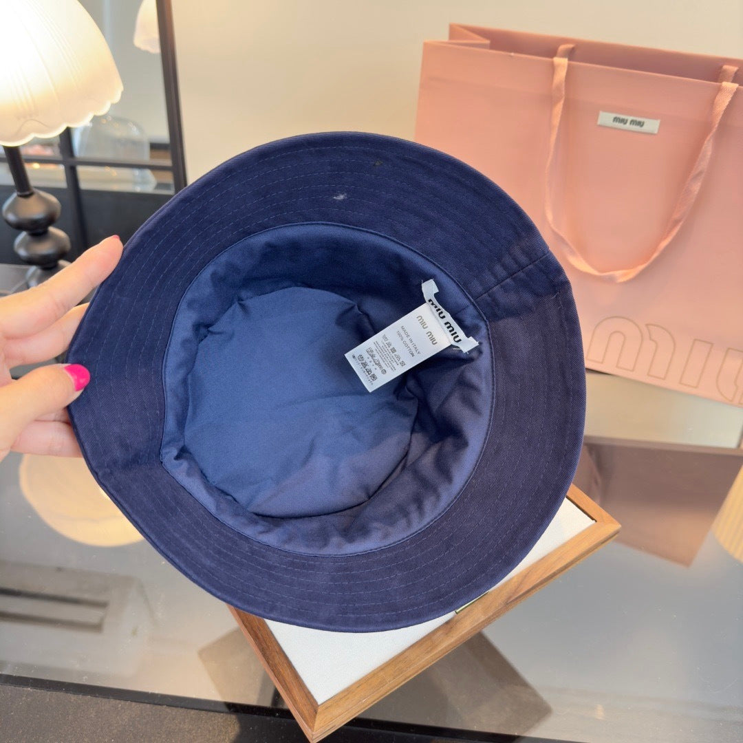 Miu Miu Canvas Bucket Hat - image 9