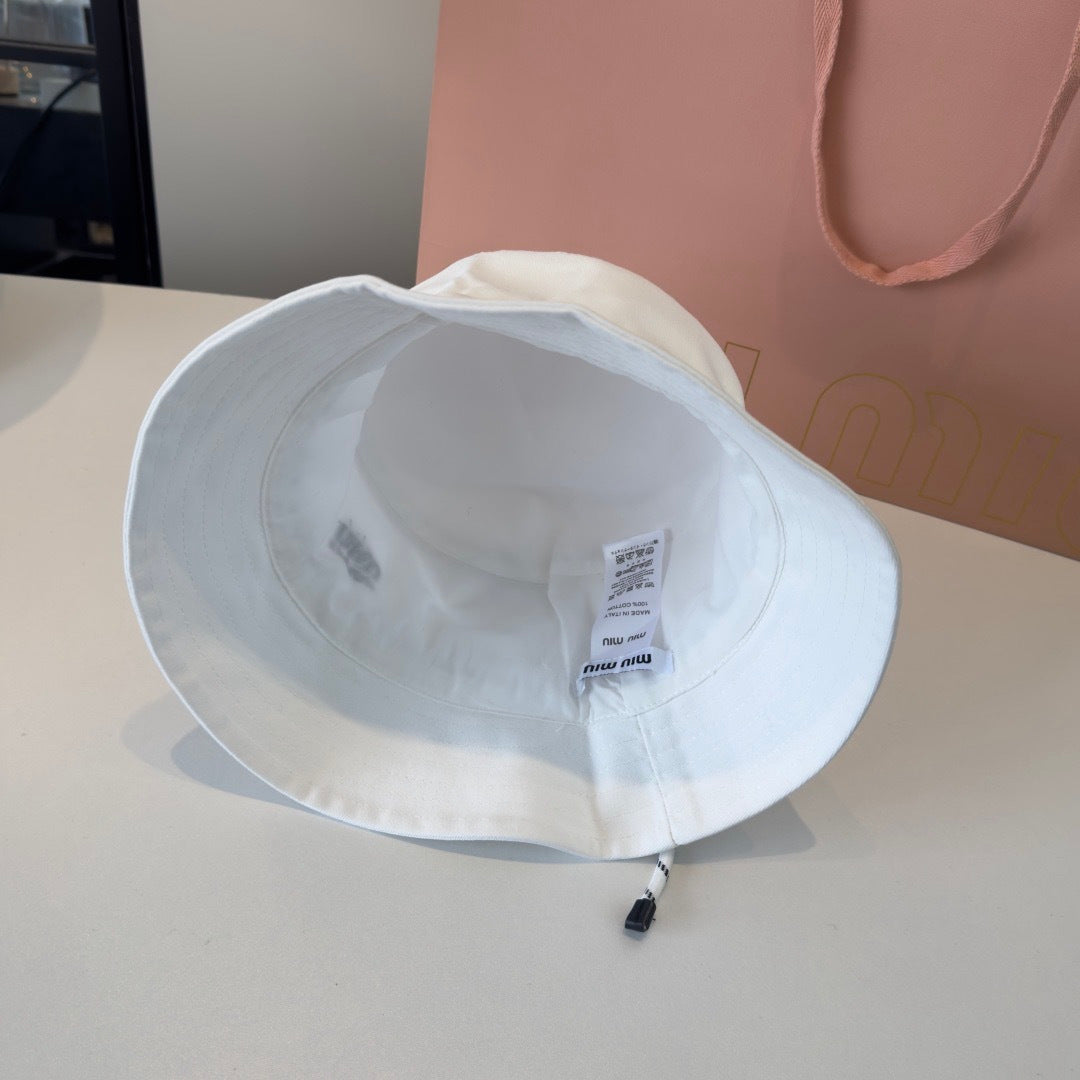 Miu Miu Canvas Bucket Hat - image 8