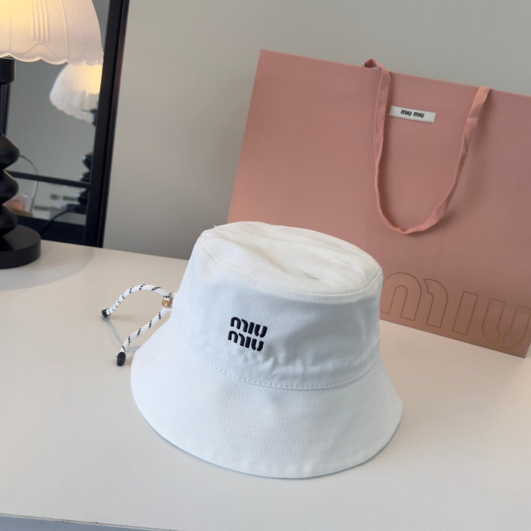 Miu Miu Canvas Bucket Hat - image 2