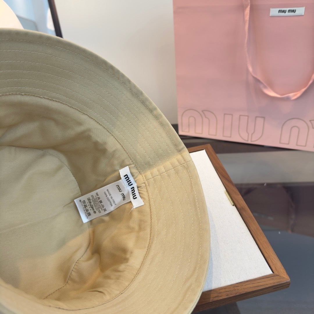 Miu Miu Canvas Bucket Hat - image 9