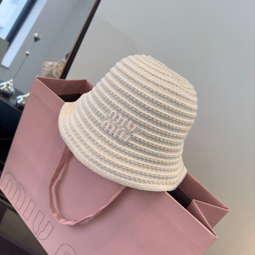 Miu Miu Knit Bucket Hat - image 2