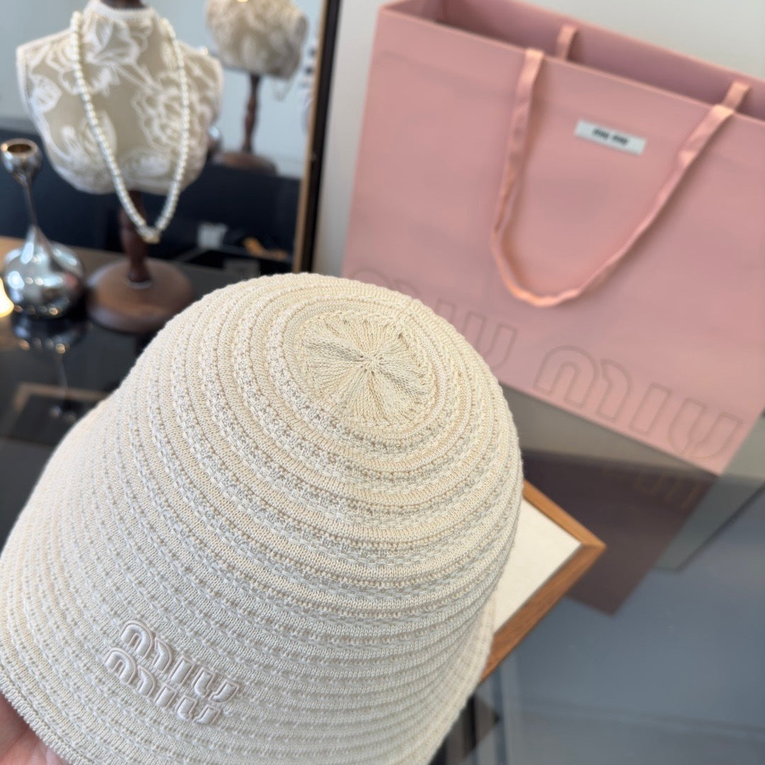 Miu Miu Knit Bucket Hat - image 8