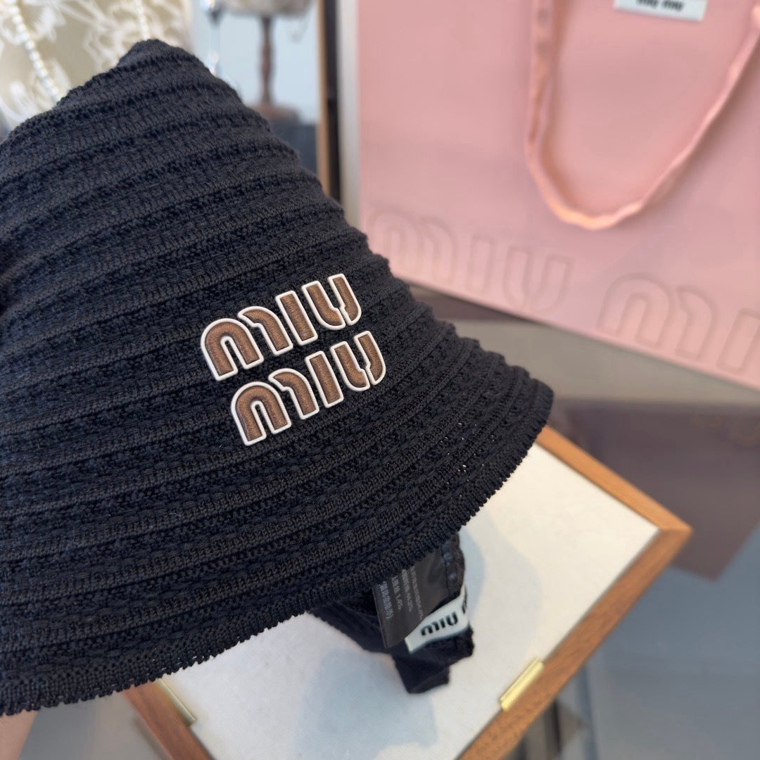 Miu Miu Knit Bucket Hat - image 8