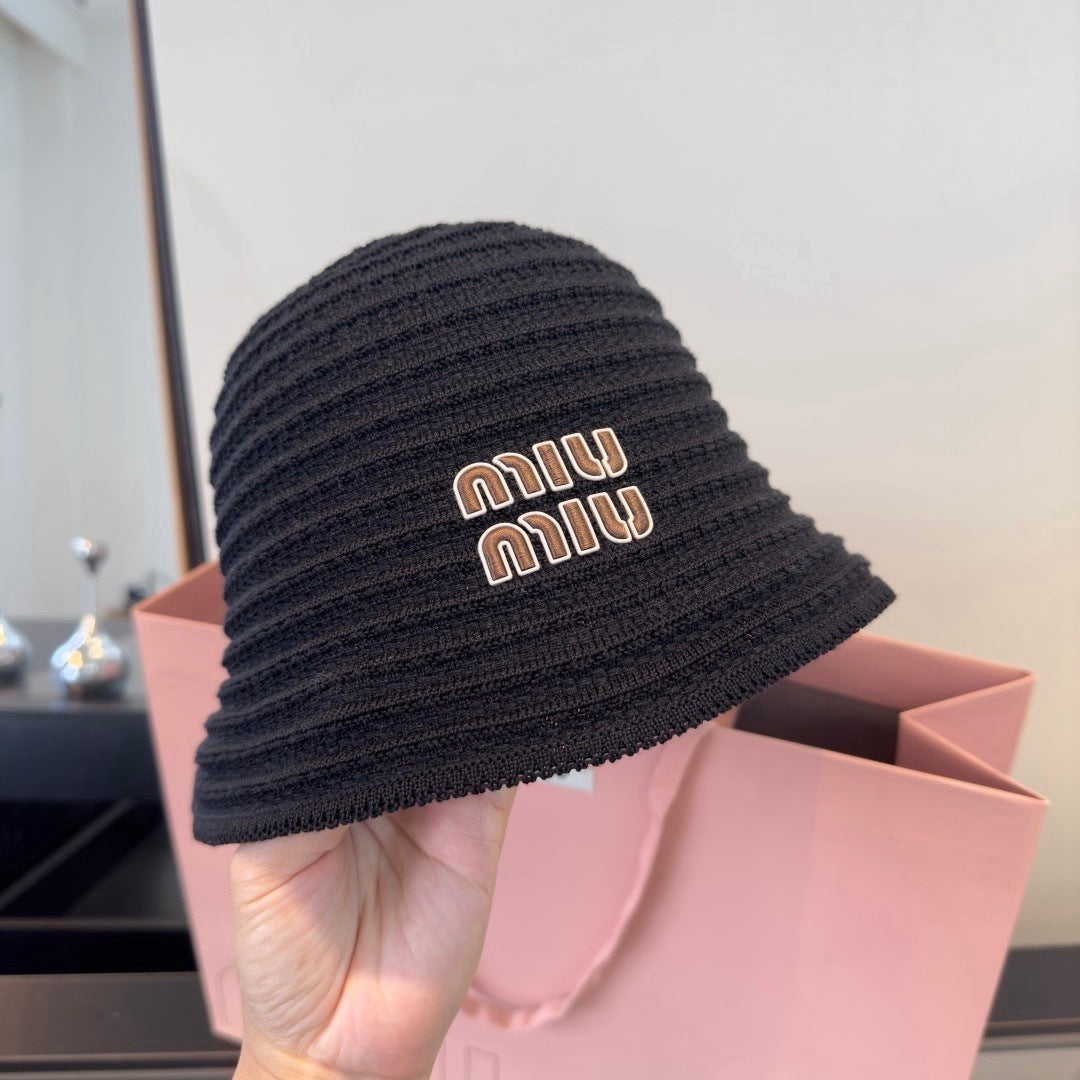 Miu Miu Knit Bucket Hat - image 3