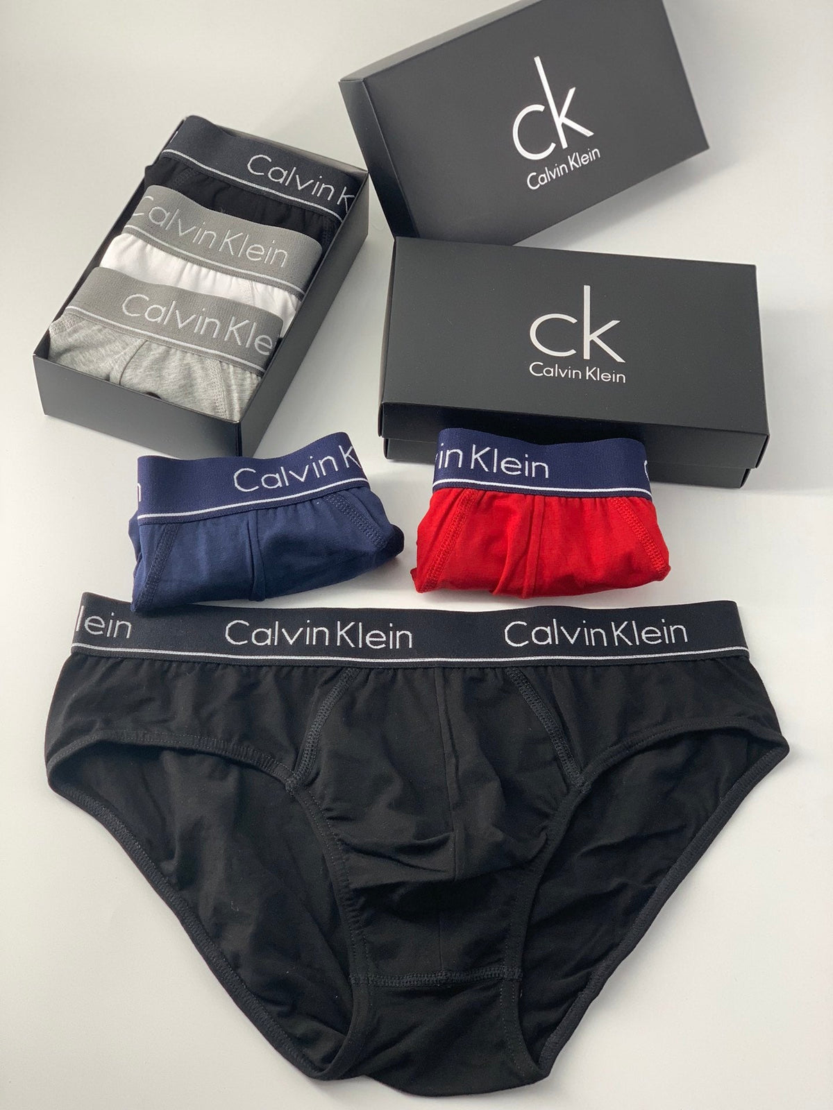 Calvin Klein Classic Men's Briefs - 3-Piece Box