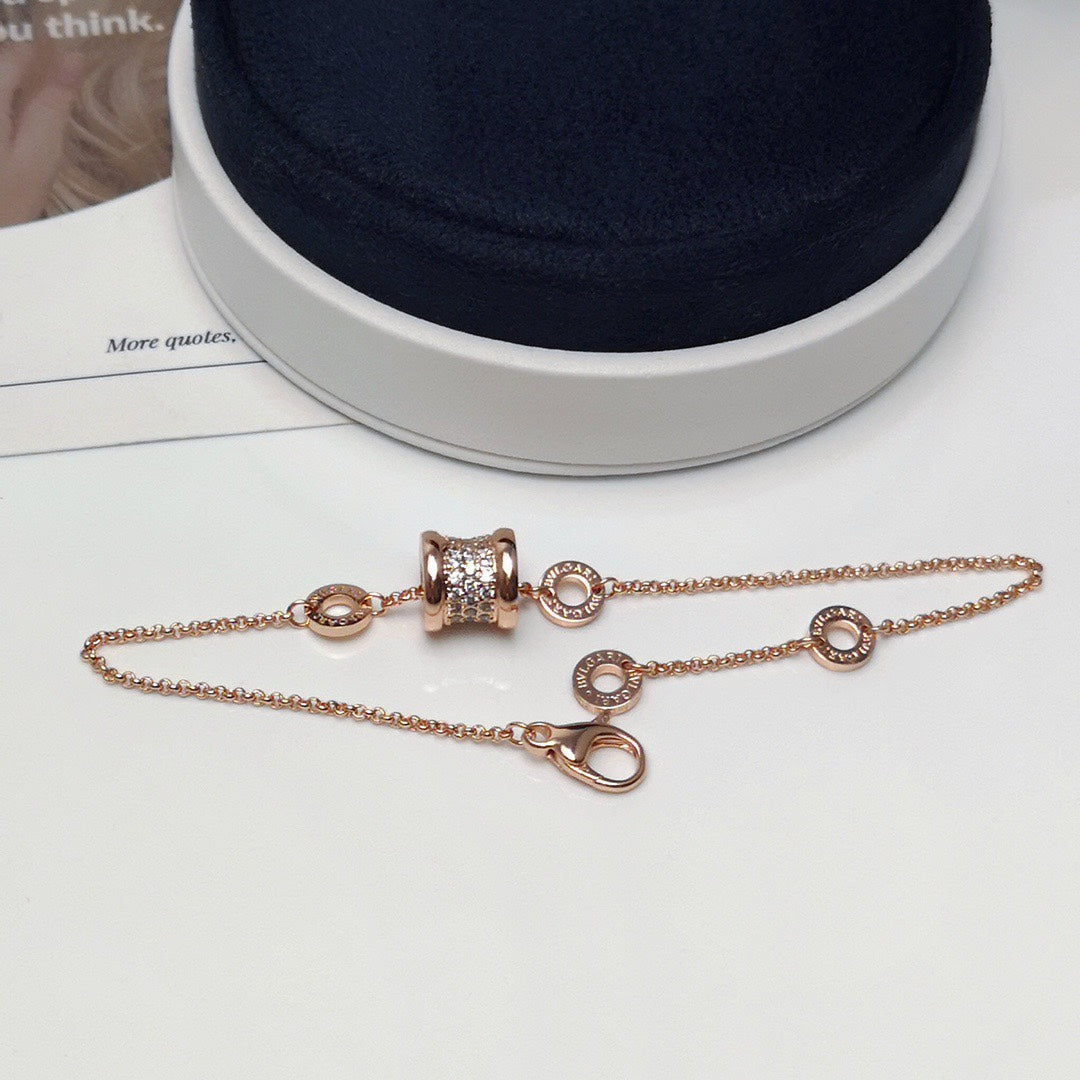 Martin Graham bracelet in polished metal-tone – styled product view