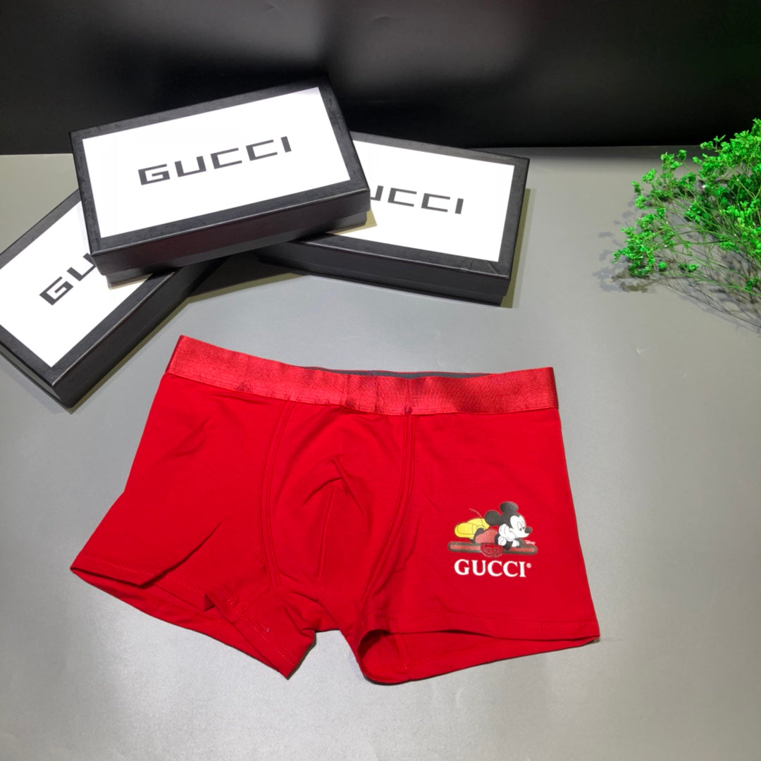 Gucci Cotton Men's Boxer Briefs - 3-Piece Box