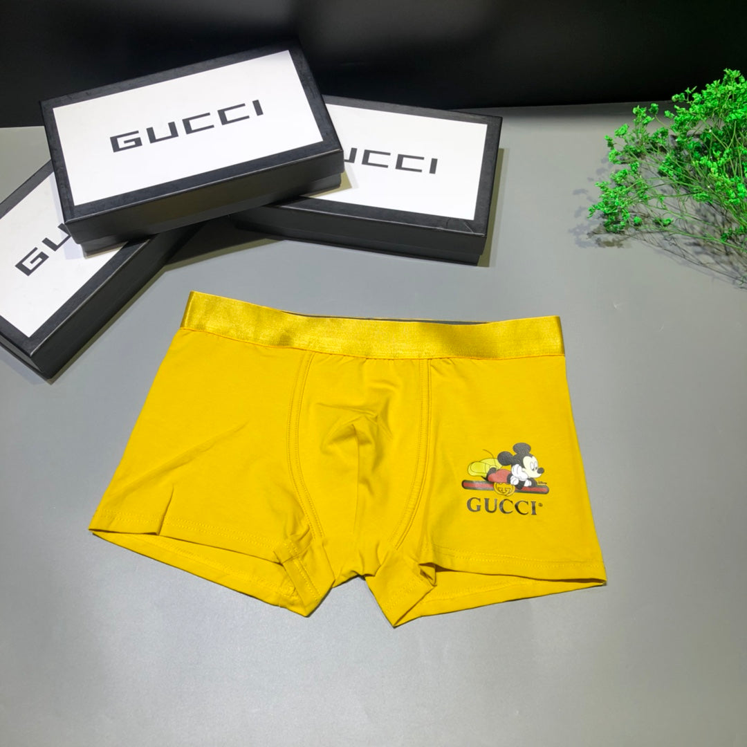 Gucci Cotton Men's Boxer Briefs - 3-Piece Box