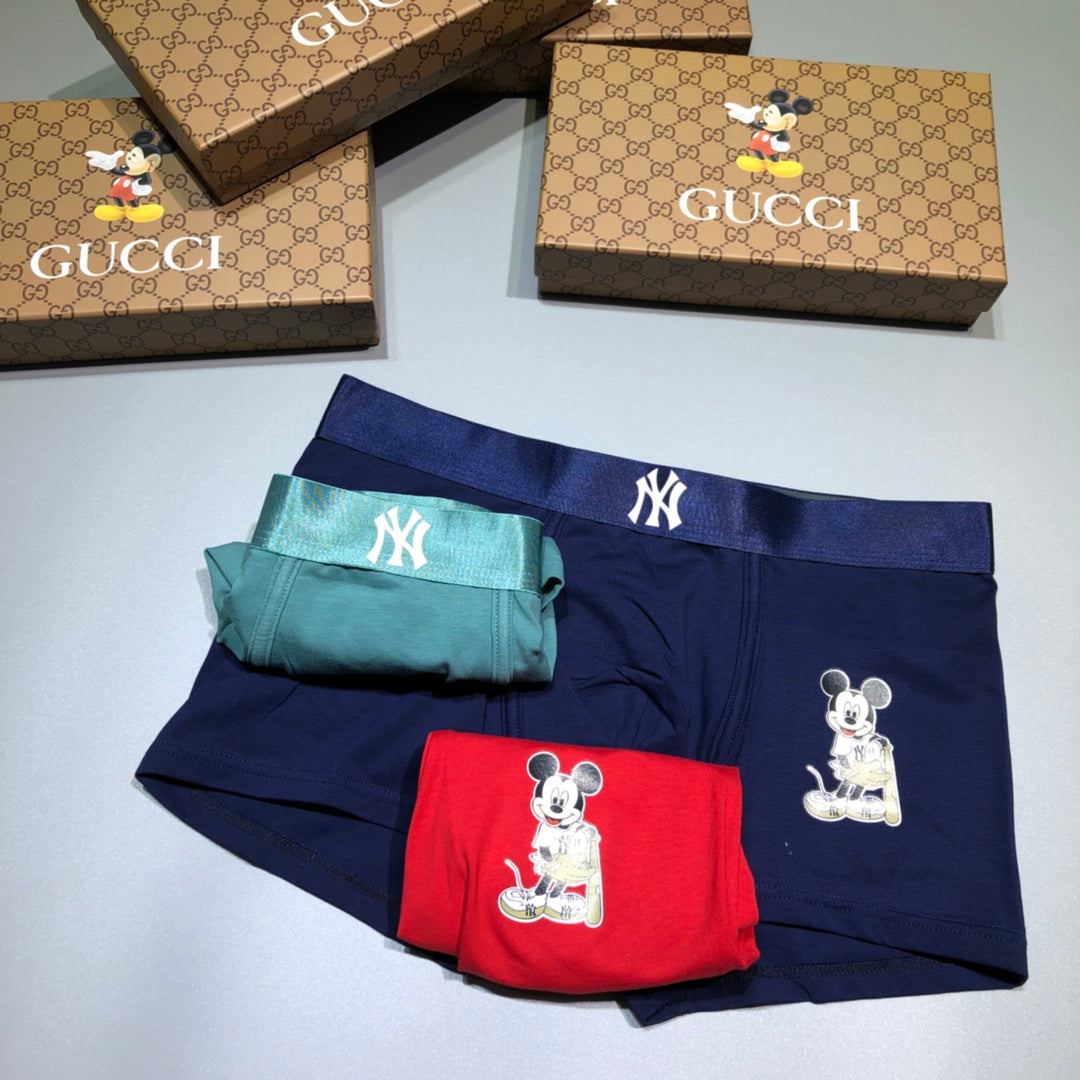 Cotton Short Socks - 3-Pair Pack