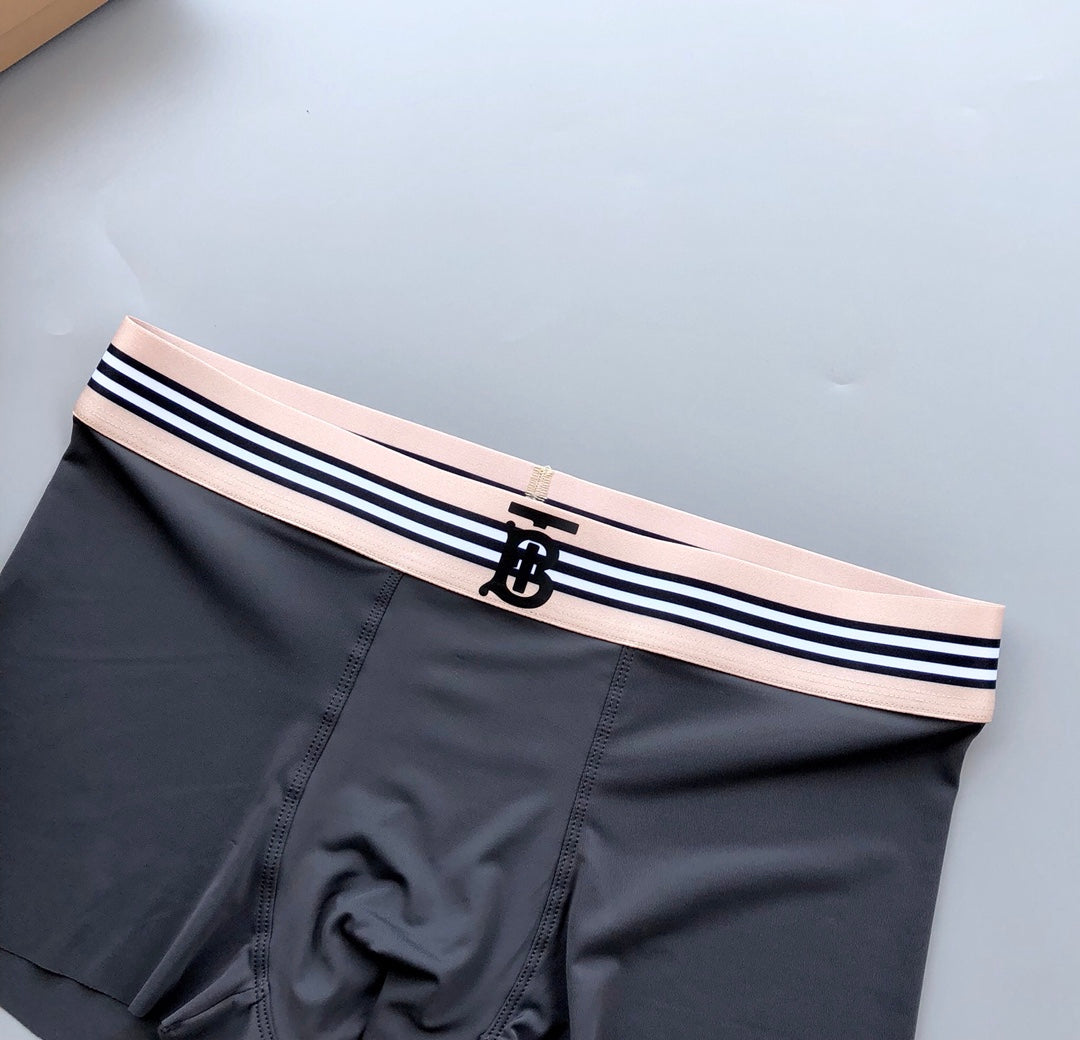 Burberry Ice-Silk Men's Boxer Briefs - 3-Piece Box