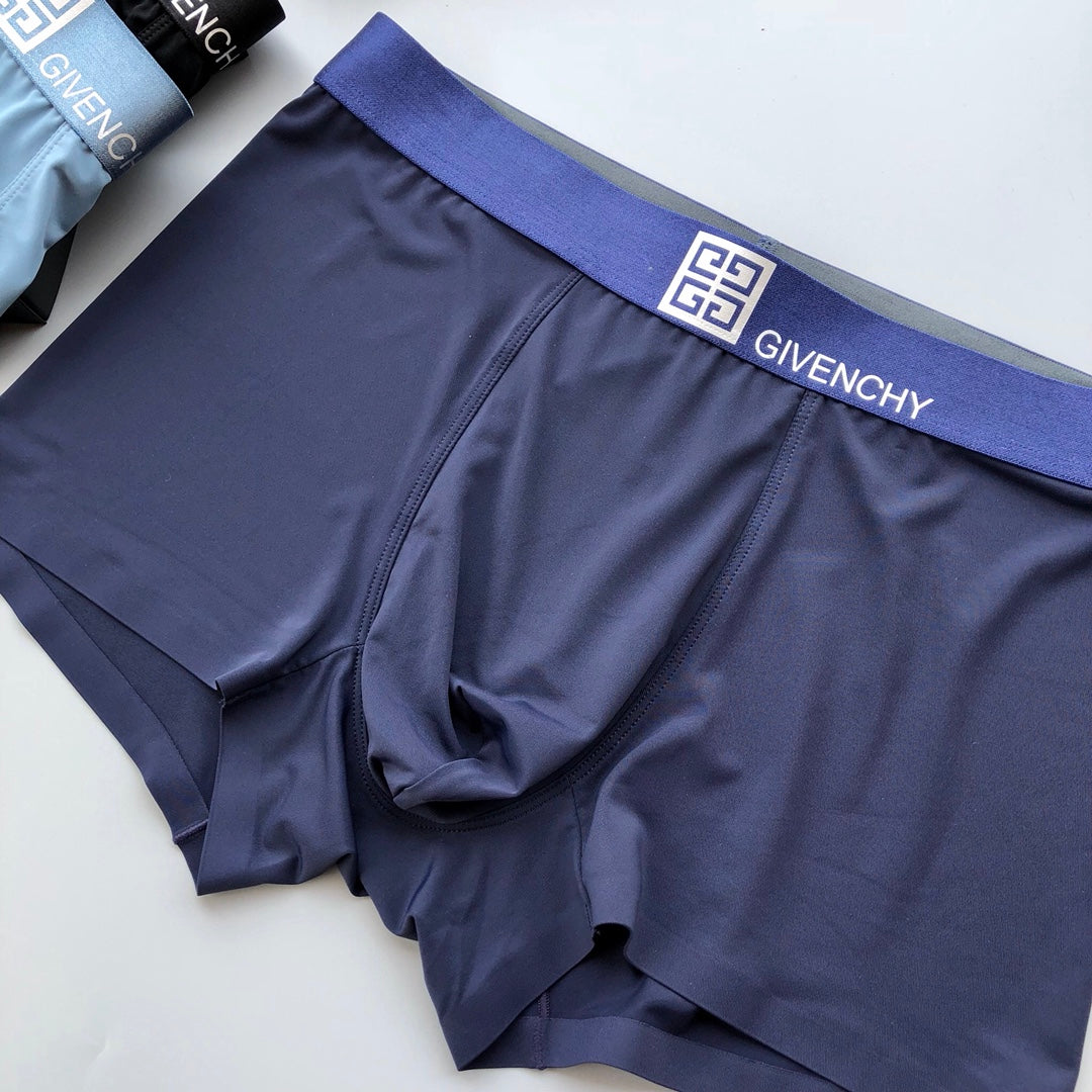 Givenchy Ice-Silk Men's Boxer Briefs - 3-Piece Box