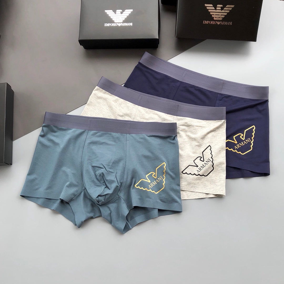 Armani Modal Men's Boxer Briefs - 3-Piece Box