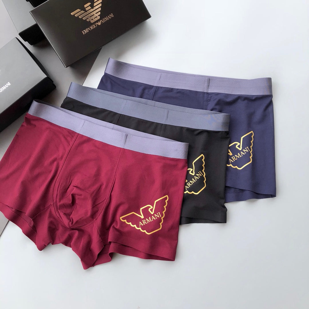 Armani Modal Men's Boxer Briefs - 3-Piece Box