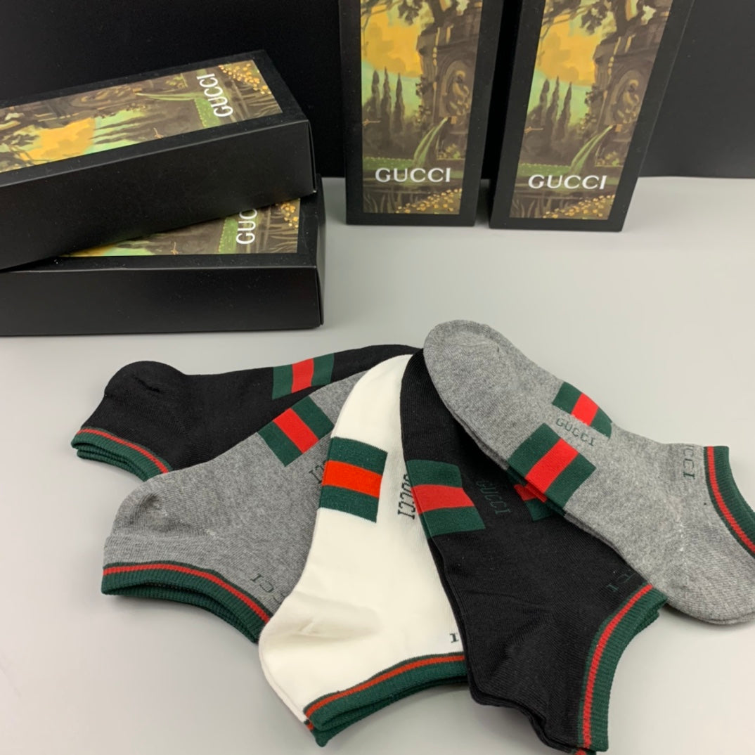 Gucci 91/9 Modal-Spandex Breathable Socks