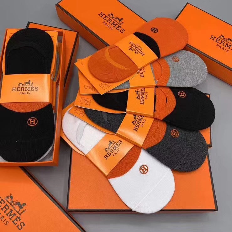 Hermes Short Socks - 5-Pair Pack