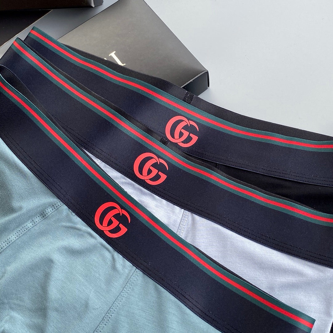 Gucci Modal Men's Boxer Briefs - 3-Piece Box