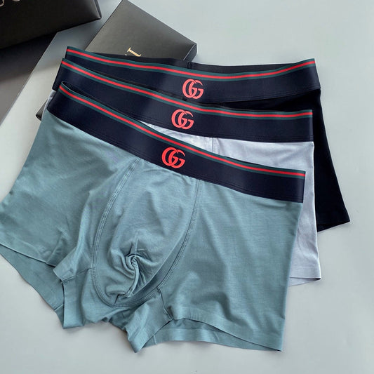 Gucci Modal Men's Boxer Briefs - 3-Piece Box