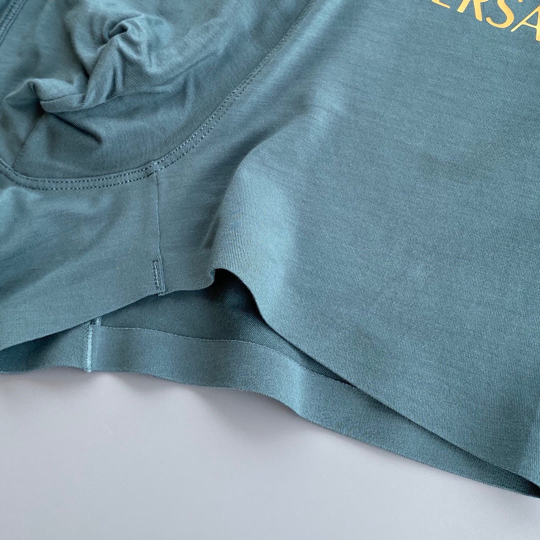 Versace Gold-Tone Waistband Details Men's Boxer Briefs - 3-Piece Box