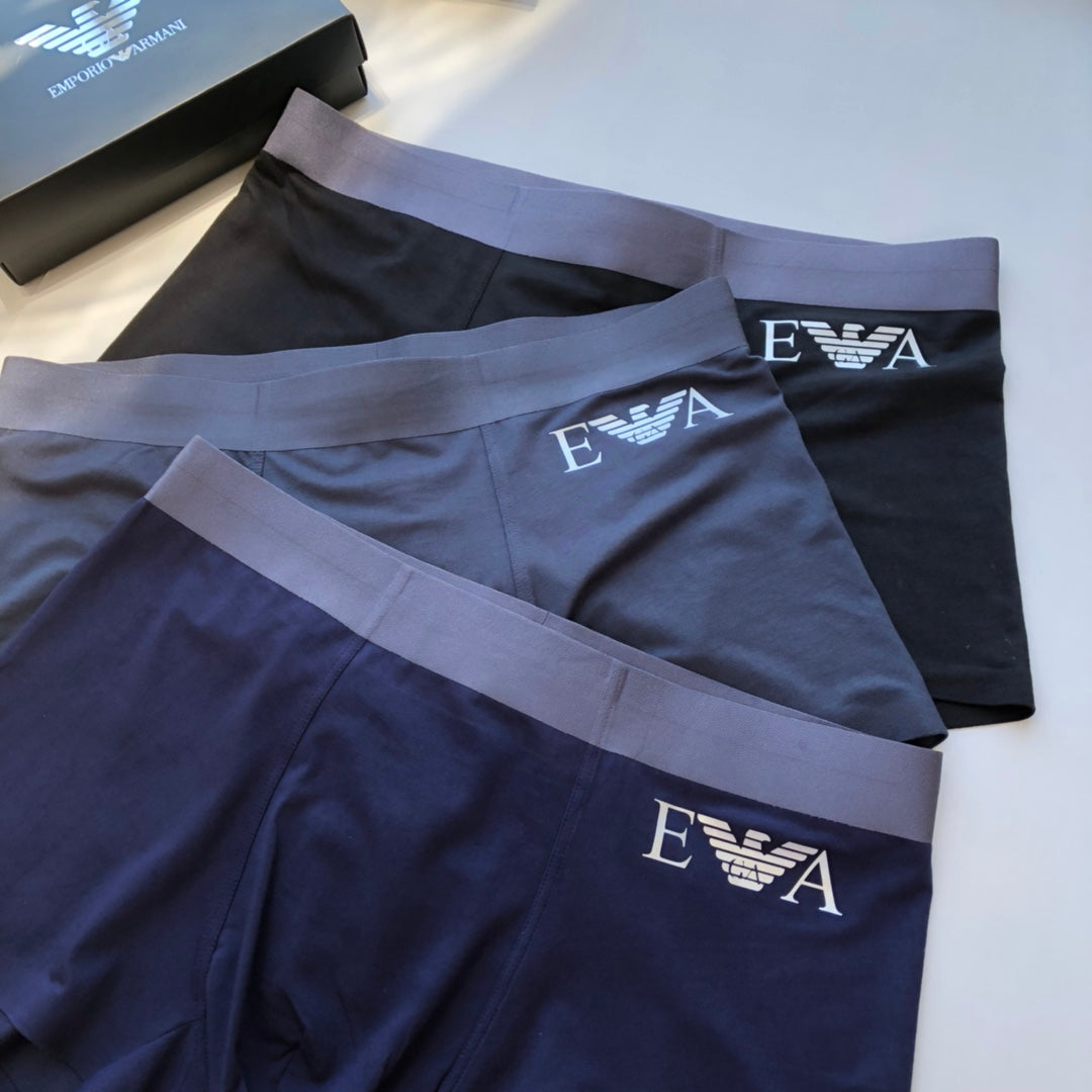 Armani Modal Men's Boxer Briefs - 3-Piece Box