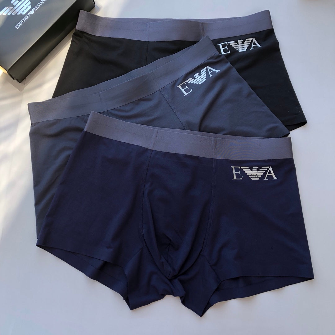 Armani Modal Men's Boxer Briefs - 3-Piece Box