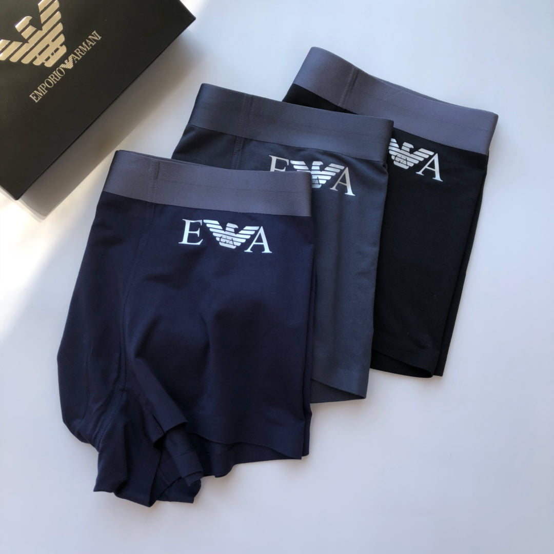 Emporio Armani Modal Men's Boxer Briefs - 3-Piece Box