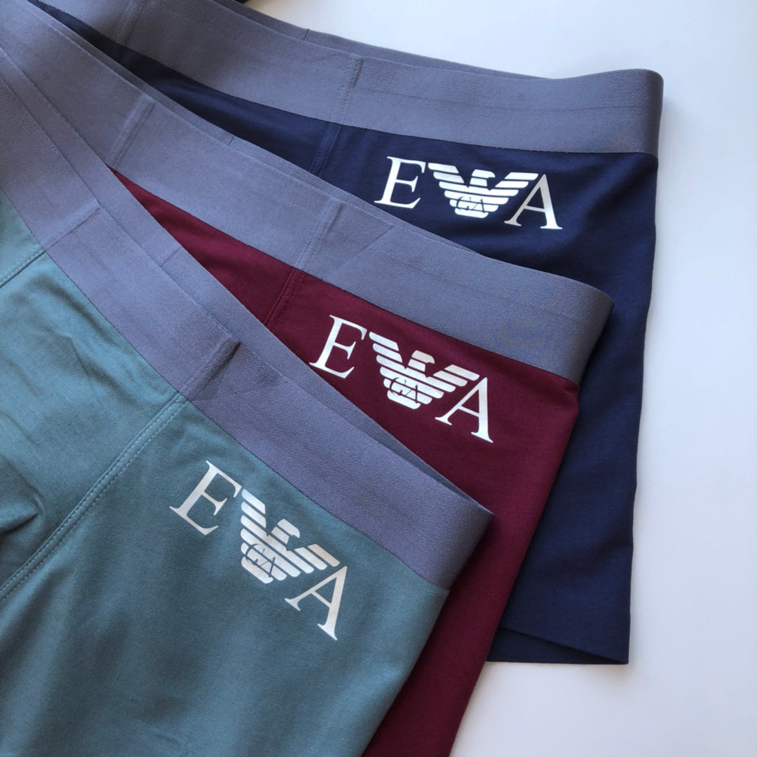 Armani Ea7 Waistbands Men's Boxer Briefs - 3-Piece Box