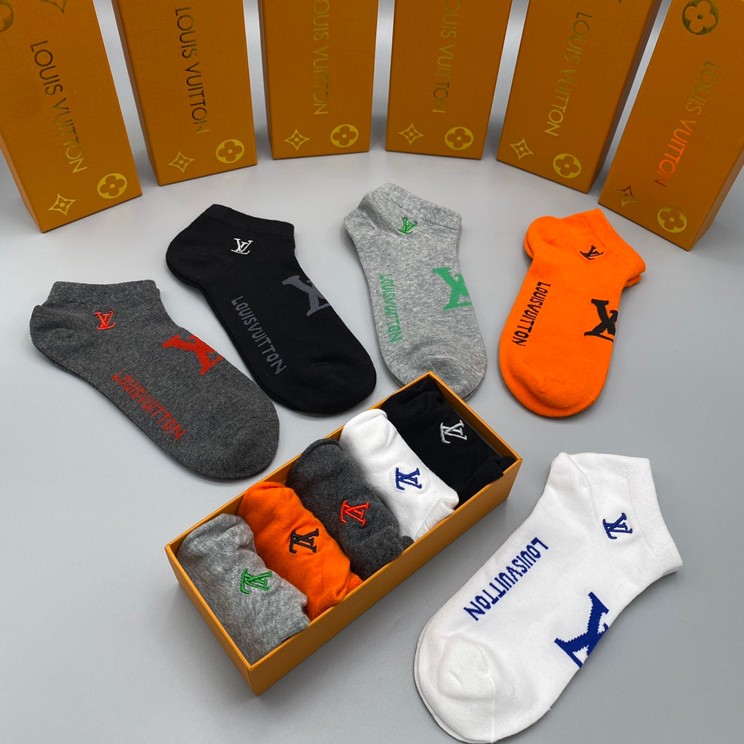 Unbranded No-Show Socks - 5-Pair Set
